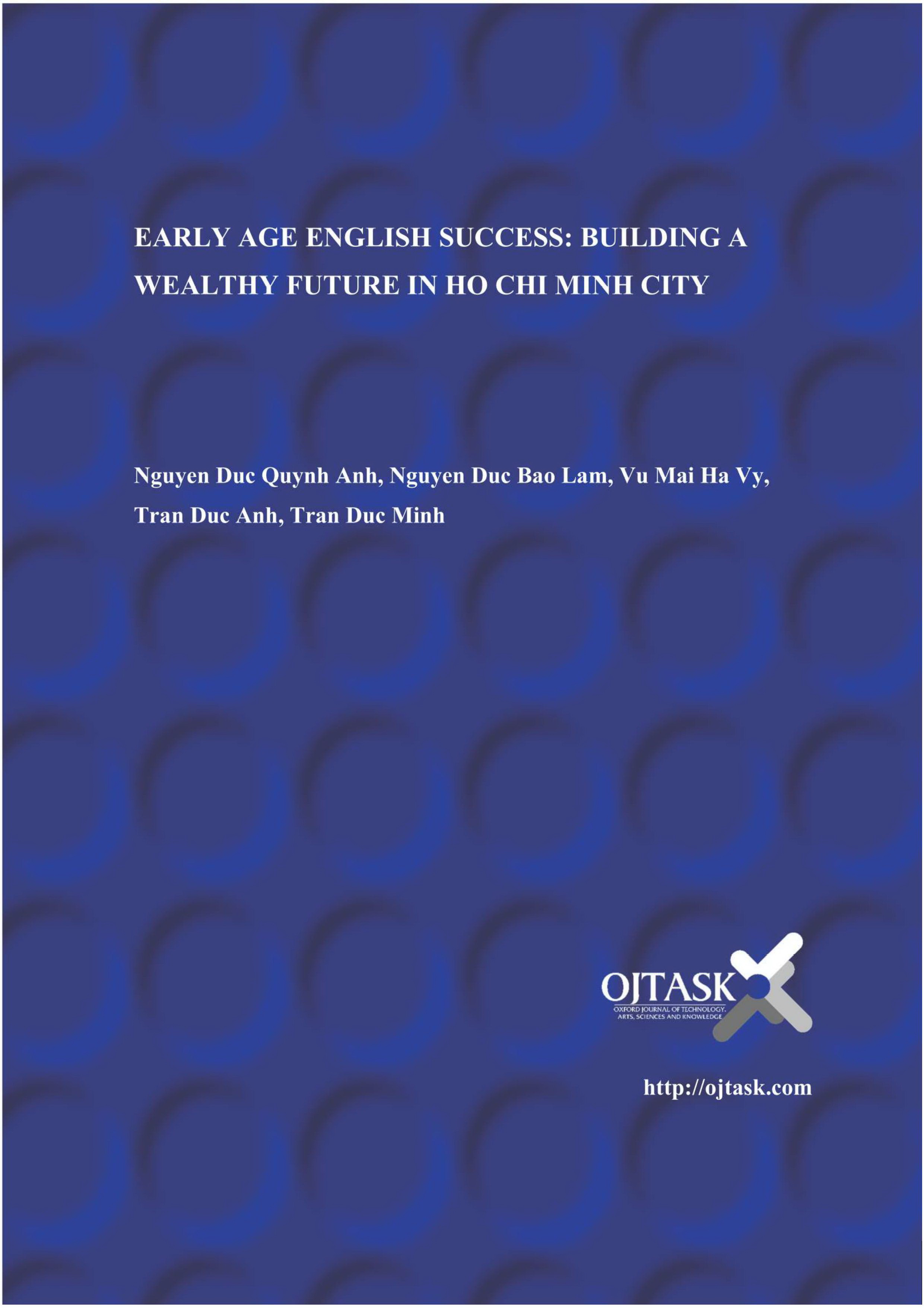 Unlocking Young Minds: Early Age English Success in Ho Chi Minh City
